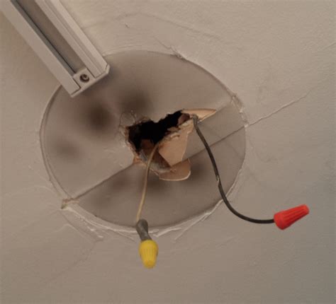 how to replace a ceiling junction box|ceiling light without junction box.